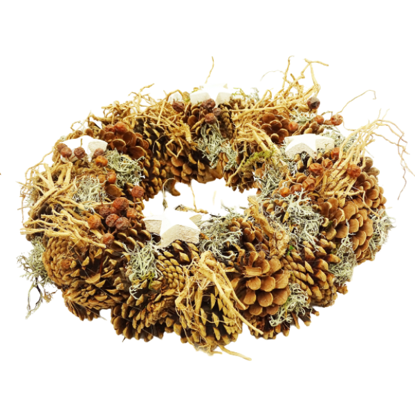 Pine Cone Wreath 23