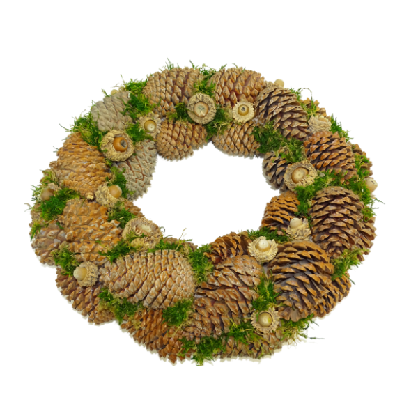 Pine Cone Wreath 9