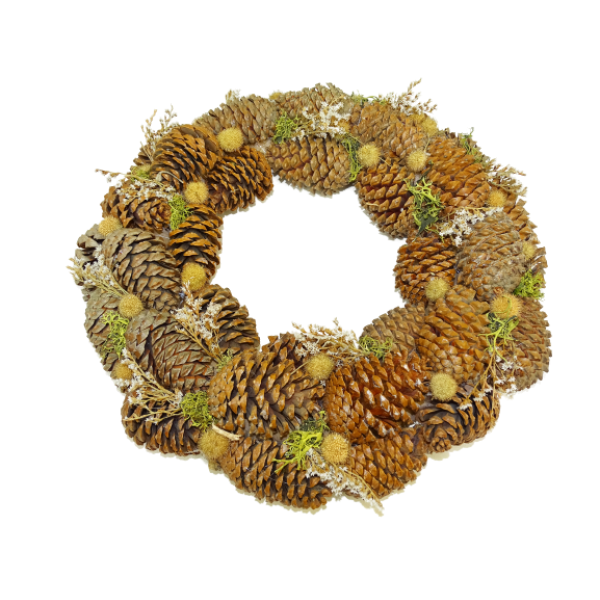 Pine Cone Wreath 10